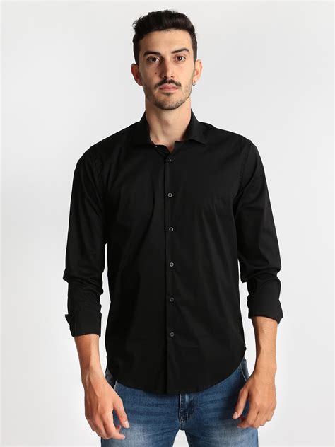 camicia nera ragazzo|camicie nere da uomo.